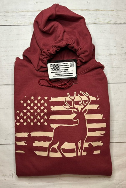 Buck Flag Hoodie