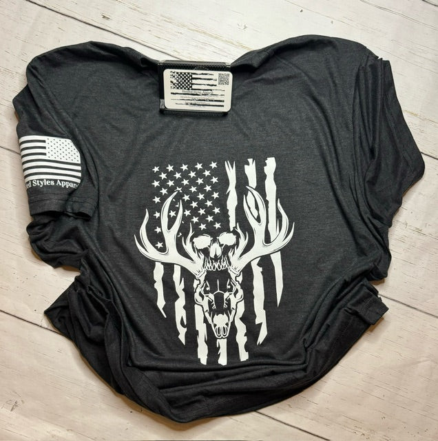 Buck Skull Flag