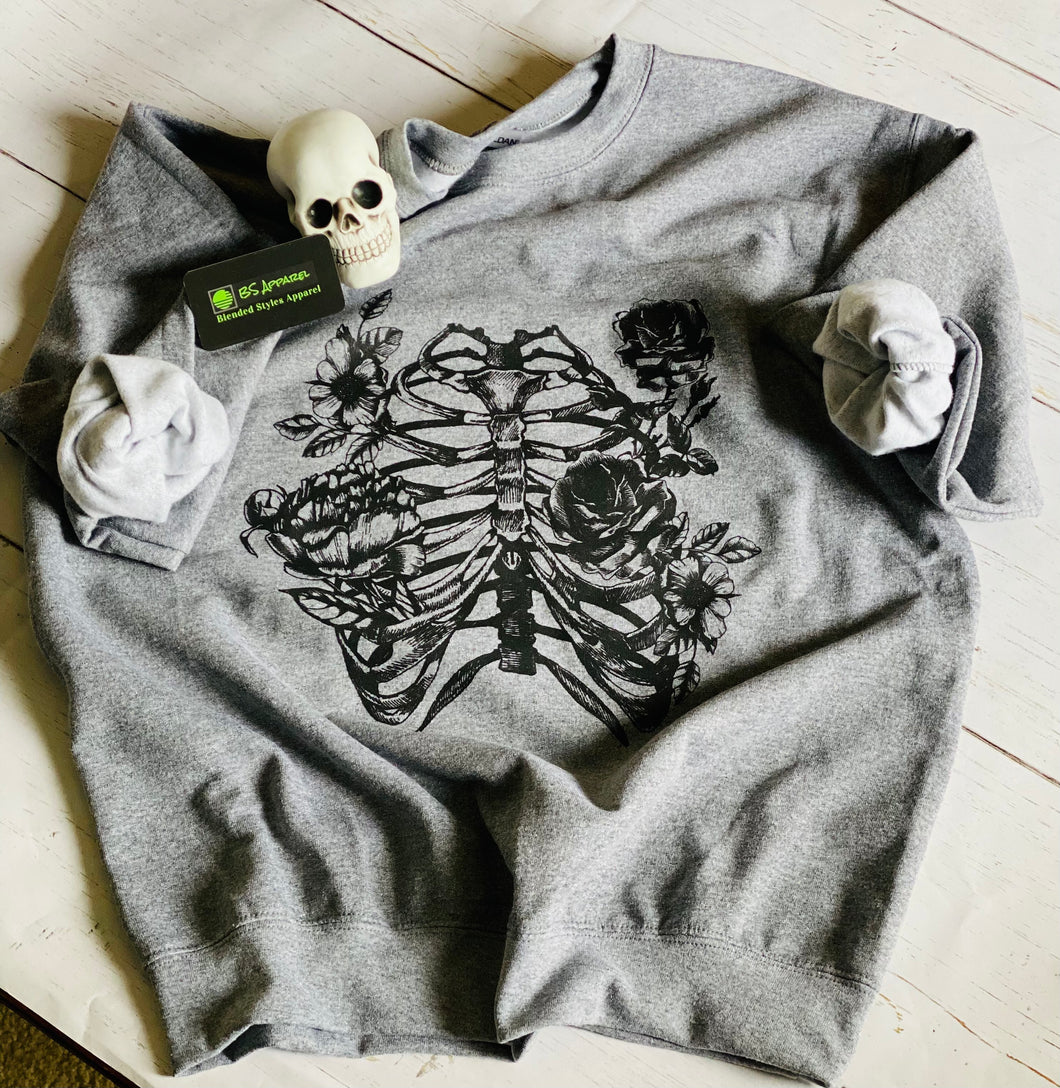 Skeleton Chest - Sweatshirt